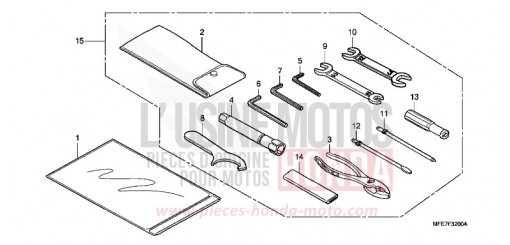 OUTILS VT750C27 de 2007